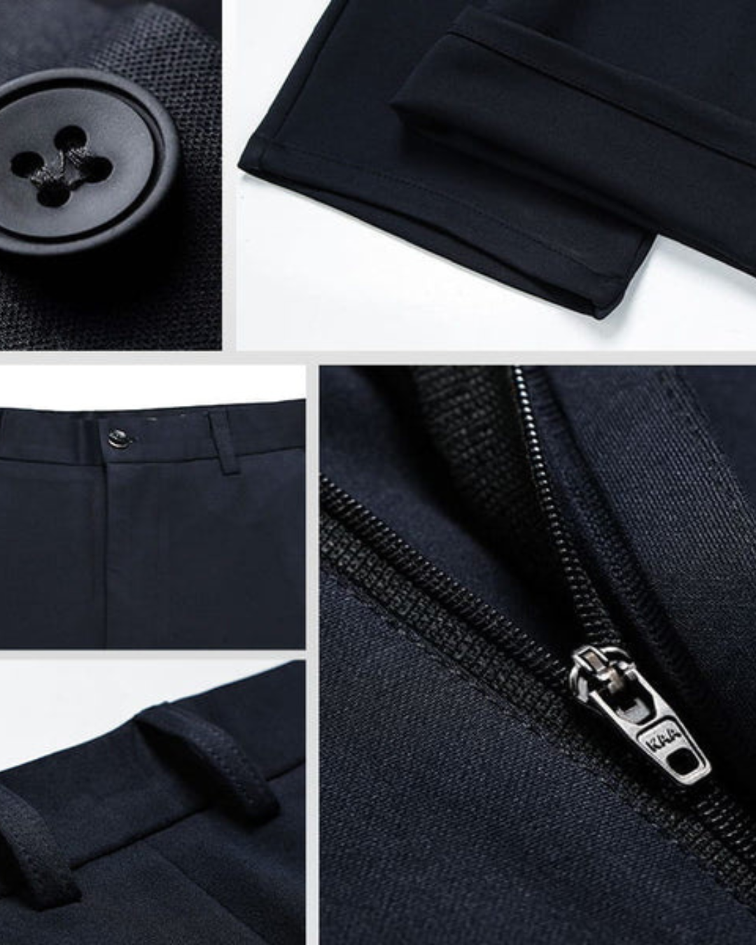 Pantaloni Classic High Stretch pentru bărbați 