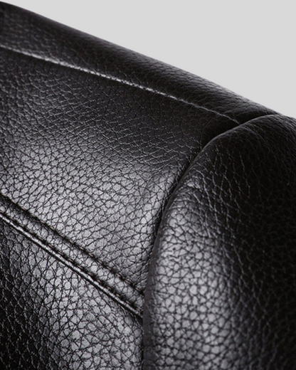 Jacheta de piele călduroasă pentru bărbați