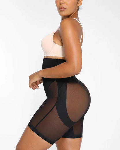 Short pants in plasă netedă pentru mărirea feselor (OFERTĂ 2X1) 