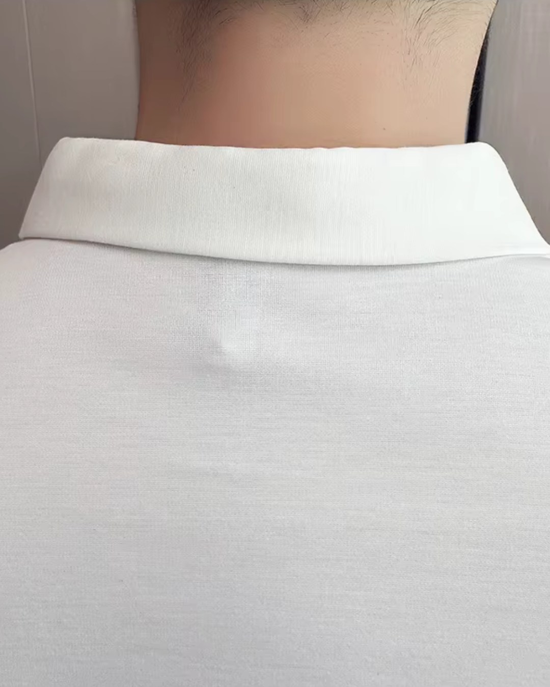 -Elasticitate Ridicată, Ușoară, Moale și Rezistentă la încrețire Cămașă Polo Pentru Bărbați în Culoare Solidă