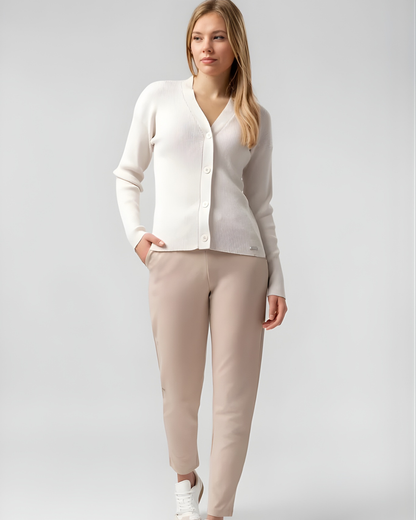 Pantaloni casual elastici pentru femei