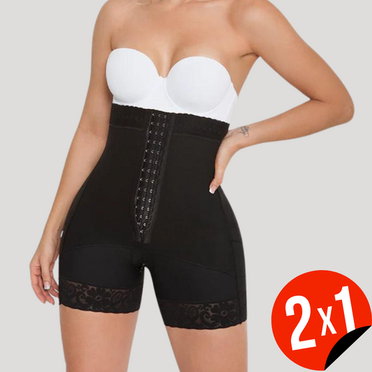 Brâu cu talie înaltă scurt cu Snaps ( OFERTĂ 2X1)