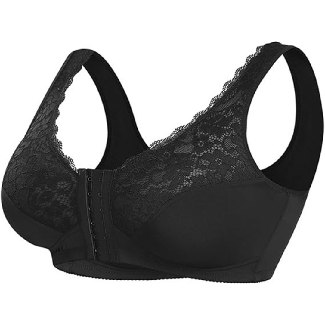 Sutien din dantelă cu închidere frontală (OFERTA 2X1)